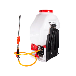 Fumigadora de Espalda a Gasolina 26cc 25L FORTE FM-073F Bomba Dúplex 500 PSI