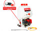 Fumigadora de Espalda a Gasolina 26cc 25L FORTE FWZ-25 Bomba Koshin 500 PSI - Miniatura 1 | aztools.co