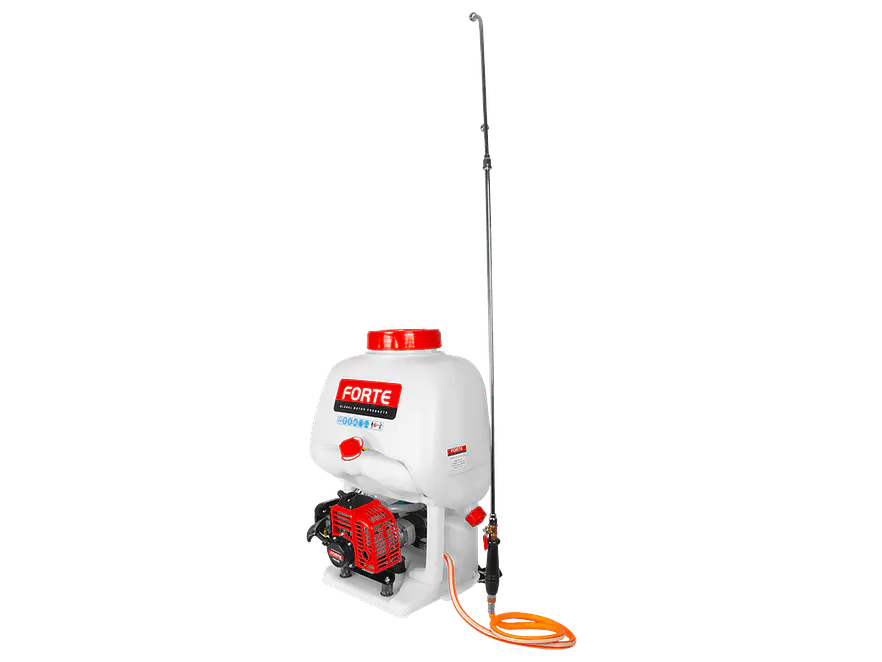 Fumigadora de Espalda a Gasolina 26cc 25L FORTE FWZ-25 Bomba Koshin 500 PSI - Foto 3 | aztools.co