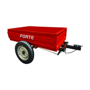 Remolque para Minitractor FORTE TRM-600B Capacidad de Carga 300 kg 2 Ruedas