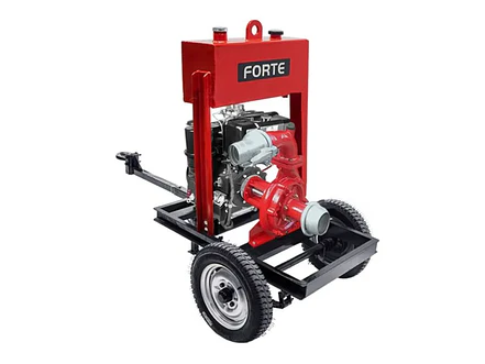 4LD820E-LY3-TR Motobomba FORTE con motor ANTOR diésel arranque eléctrico con tráiler. - Envío a todo Colombia | aztools.co