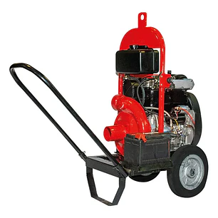Motobomba Diésel Alta Presión 24HP FORTE FD1000-LY3 Arranque Eléctrico 4”x3” 106 PSI