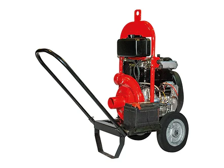 Motobomba Diésel Alta Presión 24HP FORTE FD1000-LY3 Arranque Eléctrico 4”x3” 106 PSI - Foto 1 | aztools.co