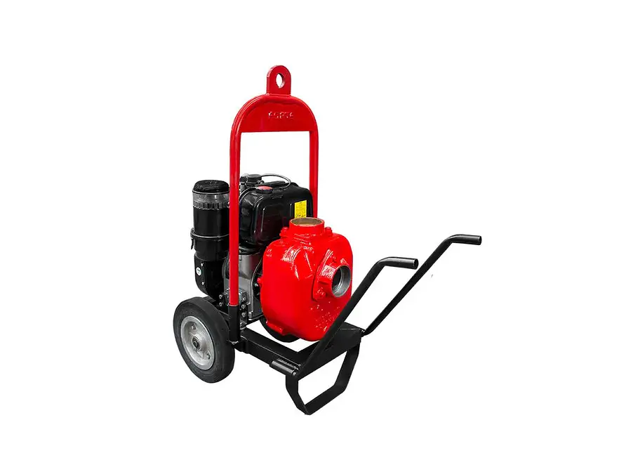 Motobomba Autocebante Diésel 12HP FORTE ANTOR FL100-3LD510-C2 4”x4” con Carro - Envío a todo Colombia | aztools.co