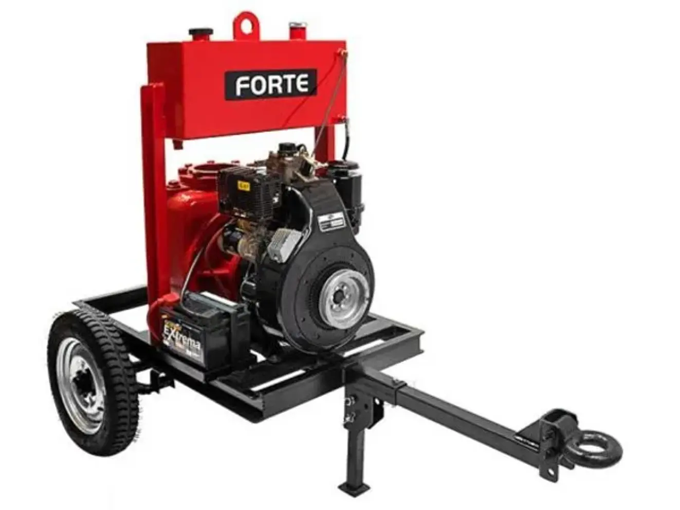 Motobomba Autocebante Diésel 17HP FORTE ANTOR FL150-OO-17DA-T2 6”x6” Tráiler - Envío a todo Colombia | aztools.co