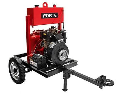 Motobomba Autocebante Diésel 17HP FORTE ANTOR FL150-OO-17DA-T2 6”x6” Tráiler - Envío a todo Colombia | aztools.co