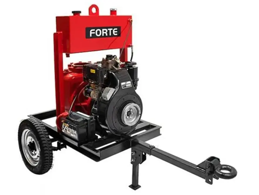 Motobomba Autocebante Diésel 17HP FORTE ANTOR FL150-OO-17DA-T2 6”x6” Tráiler - Envío a todo Colombia | aztools.co