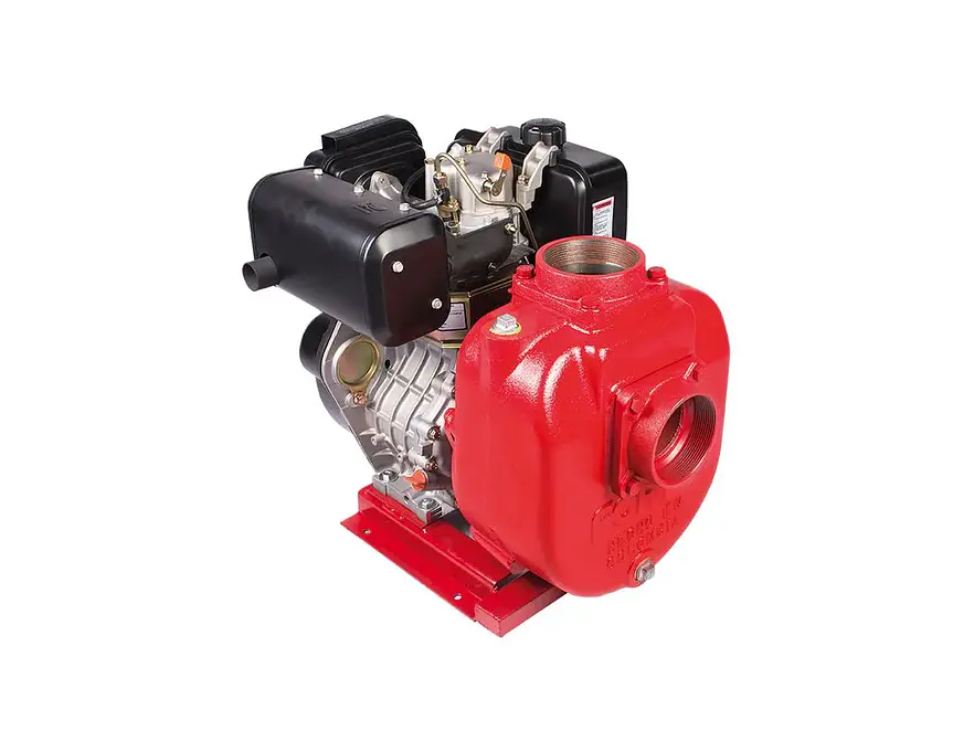 Motobomba Autocebante Diésel 13HP FORTE FL100-FD500 4”x4” 1300 L/min - Envío a todo Colombia | aztools.co