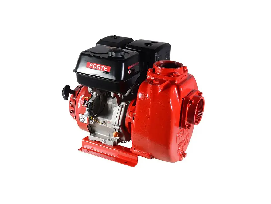 Motobomba Autocebante a Gasolina 13HP FORTE FL100-GM390 4”x4” 1200 L/min - Foto 1 | aztools.co