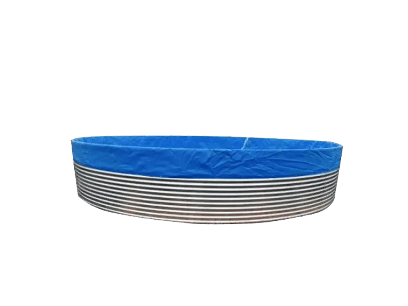Tanque de Acero Galvanizado 160m³ TPF-161 12m x 1.43m Piscicultura y Agua Potable - Foto 1 | aztools.co