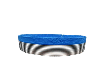 Tanque de Acero Galvanizado 160m³ TPF-161 12m x 1.43m Piscicultura y Agua Potable - Foto 1 | aztools.co