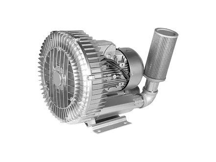 Blower Regenerativo 1.5HP MS-1100S-F 180 m³/h 220V Monofásico con Filtro - Foto 1 | aztools.co