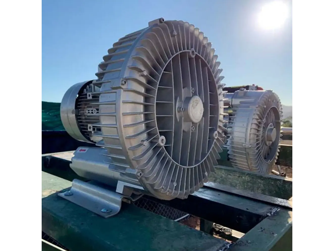Blower Regenerativo 2HP MS-1500S-F 200 m³/h 220V Monofásico 32 kPa 2” - Foto 2 | aztools.co