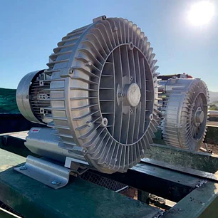 Blower Regenerativo 2HP MS-1500S-F 200 m³/h 220V Monofásico 32 kPa 2”