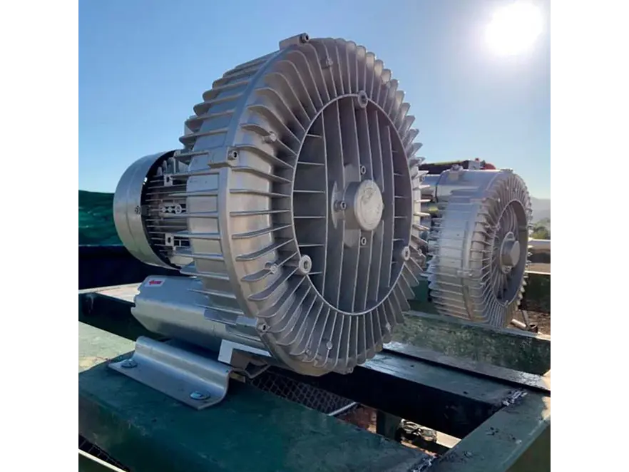 Blower Regenerativo 2HP MS-1500S-F 200 m³/h 220V Monofásico 32 kPa 2” - Foto 2 | aztools.co
