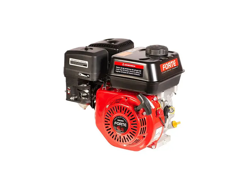 Motor Estacionario a Gasolina 6.5HP FORTE GM200FD-1 196cc Eje Cuña Ø 3/4” - Foto 1 | aztools.co
