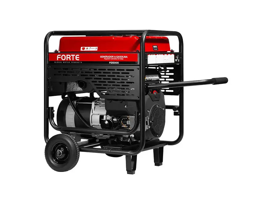 Generador a Gasolina FORTE 14kW FG15000 Motor 25HP 120V/240V Arranque Eléctrico - Foto 2 | aztools.co