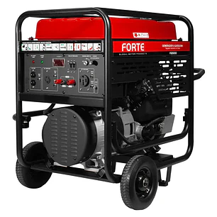 Planta eléctrica a Gasolina FORTE 14kW FG15000 Motor 25HP 120V/240V Arranque Eléctrico