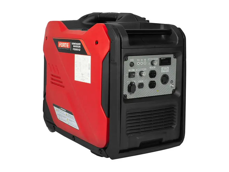 Generador Inverter Portátil 5.5kW 120V/240V FORTE FI5000-S2 Silencioso con Arranque Eléctrico - Foto 4 | aztools.co