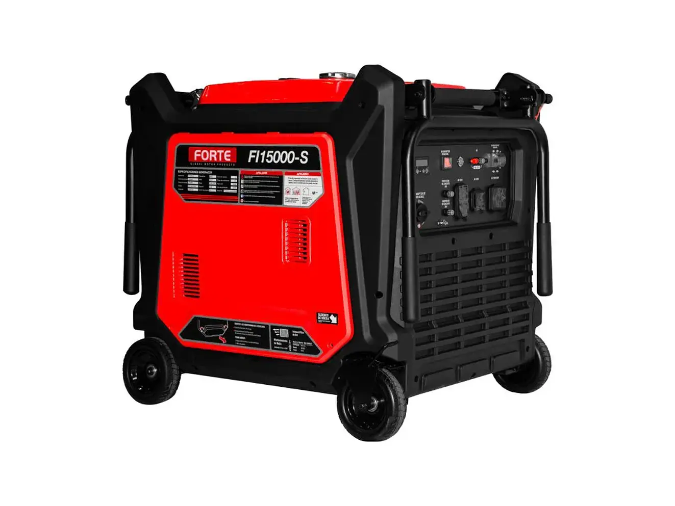 Planta eléctrica Inversor FORTE 13kW Fi15000-S Silencioso 75dB 120V/240V Inverter - Foto 1 | aztools.co
