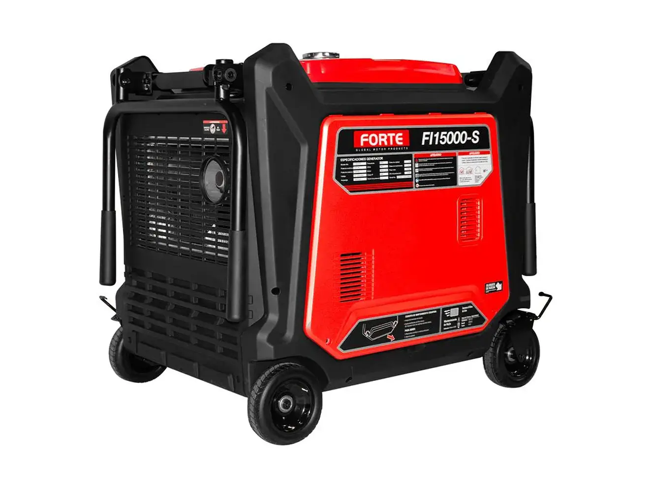 Planta eléctrica Inversor FORTE 13kW Fi15000-S Silencioso 75dB 120V/240V Inverter - Foto 3 | aztools.co