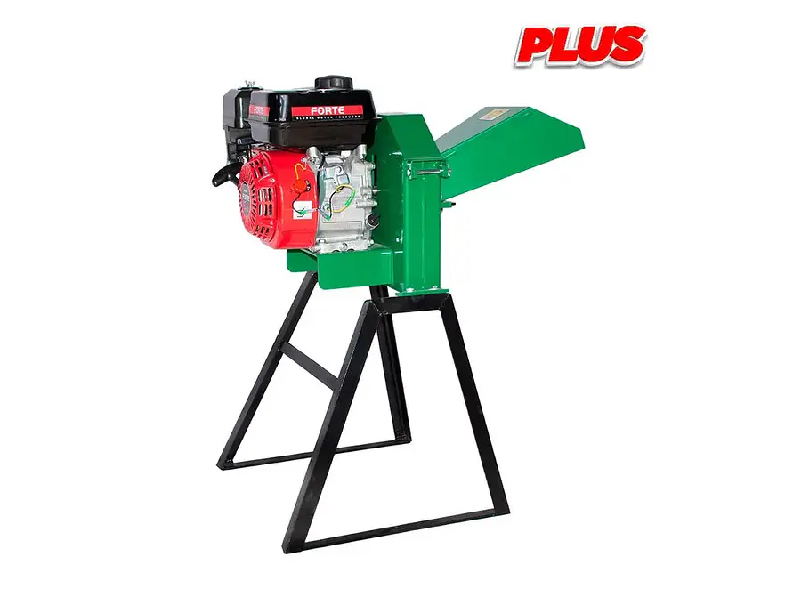 Picadora de Pasto a Gasolina 6.5HP FORTE PF500/PLUS 700-1000 kg/h - Foto 1 | aztools.co