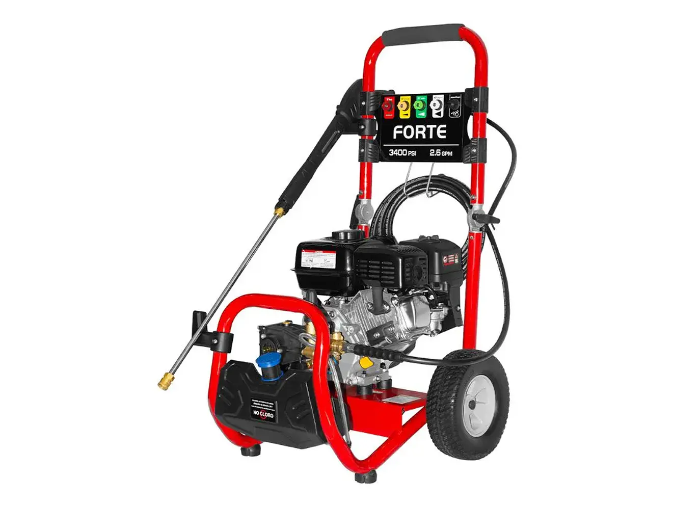 Hidrolavadora a Gasolina 7.5HP 3400 PSI  FORTE FPW3200 Profesional - Foto 1 | aztools.co