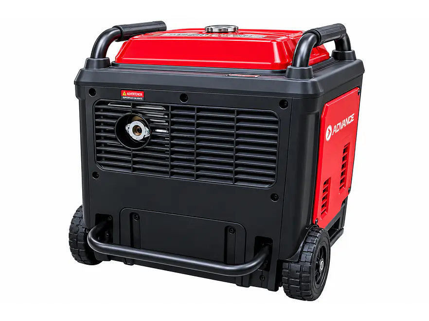 Planta Eléctrica Inverter ADVANCE 11kW / 11000 Watts AG12000iSER Silenciosa 60dB 110V/220V - Foto 2 | aztools.co