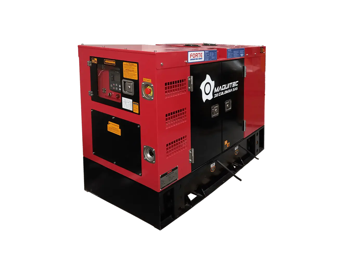 Planta eléctrica Diésel FORTE 50.8kVA FDG50S-1 Insonorizado 1800 RPM Trifásico 110V/220V - Foto 3 | aztools.co