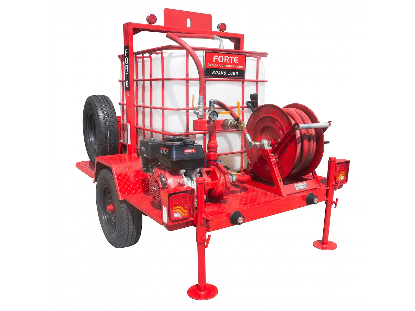 Motobomba de Alta Presión FORTE Bravo 1000 15HP Altura 155m 2”x2” Hierro - Foto 1 | aztools.co