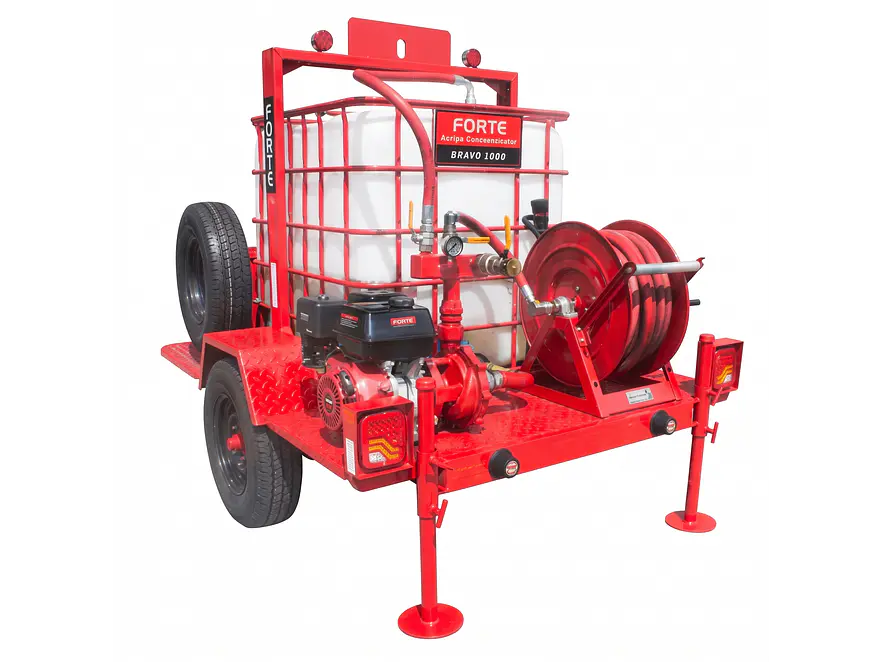 Motobomba de Alta Presión FORTE Bravo 1000 15HP Altura 155m 2”x2” Hierro - Foto 1 | aztools.co