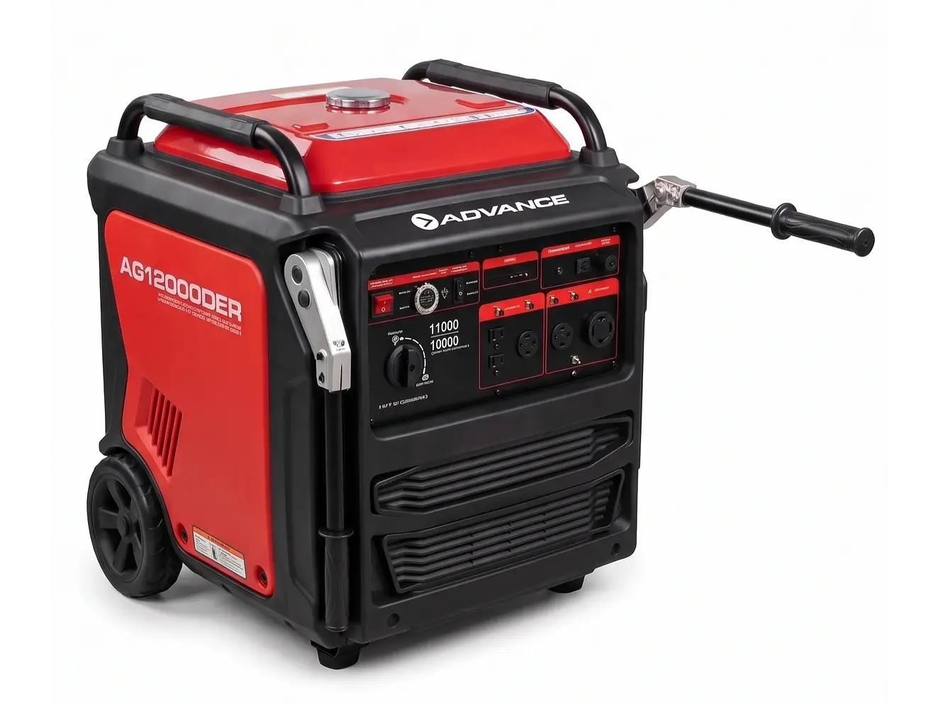 Planta Eléctrica Inverter ADVANCE 11kW / 11000 Watts AG12000iSER Silenciosa 60dB 110V/220V - Foto 2 | aztools.co