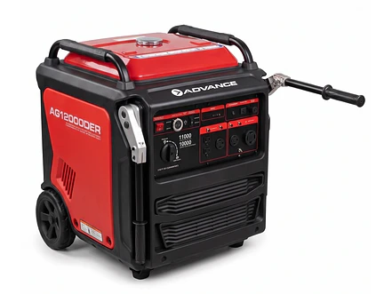 Planta Eléctrica Inverter ADVANCE 11kW / 11000 Watts AG12000iSER Silenciosa 60dB 110V/220V - Foto 2 | aztools.co