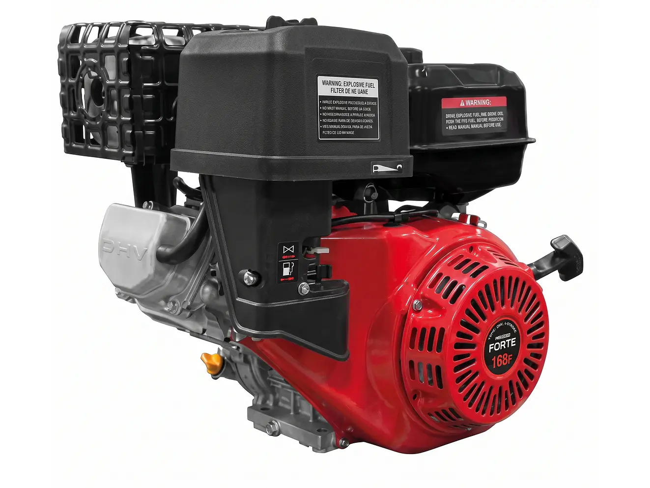 Motor a Gasolina FORTE 18HP GM550FW Eje Roscado 1” 550cc 3600 RPM - Envío a todo Colombia | aztools.co