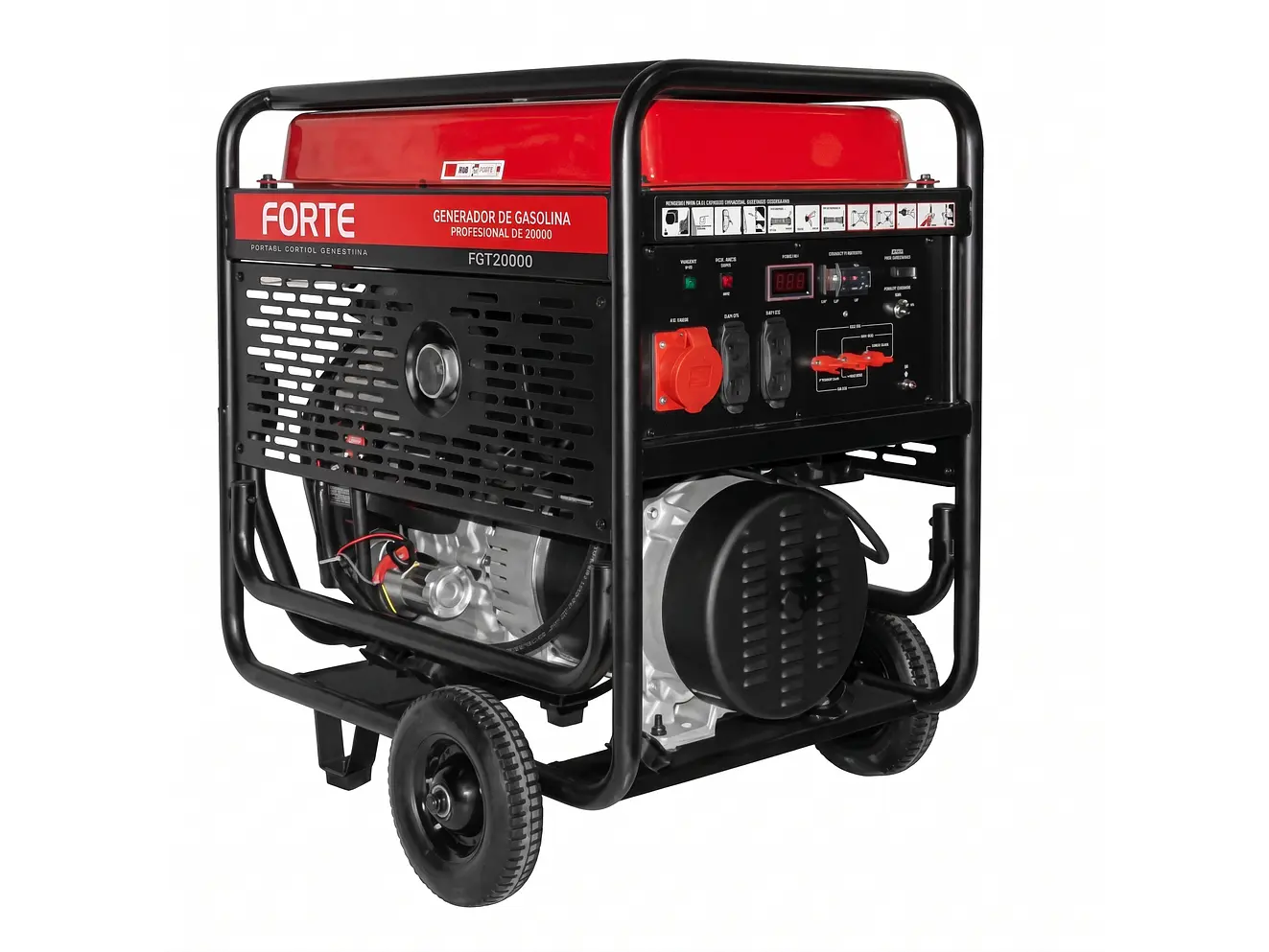 Planta Eléctrica Gasolina 19kW 35HP Trifásica - FORTE  FGT20000 - Foto 1 | aztools.co