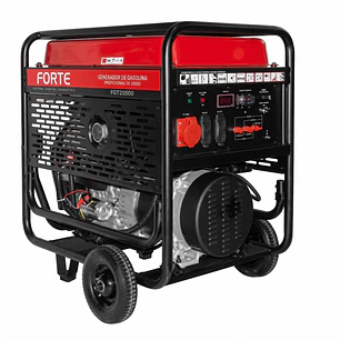 Planta Eléctrica Gasolina 19kW 35HP Trifásica - FORTE  FGT20000