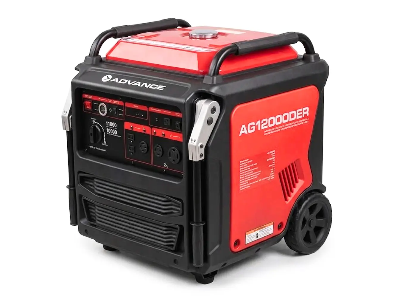 Planta Eléctrica Inverter ADVANCE 11kW / 11000 Watts AG12000iSER Silenciosa 60dB 110V/220V - Foto 1 | aztools.co