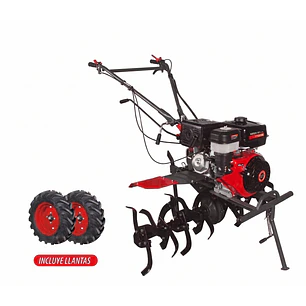 Motoazada a Gasolina FORTE FG1000N 7HP Transmisión Engranajes Cuchillas Llantas 400R8