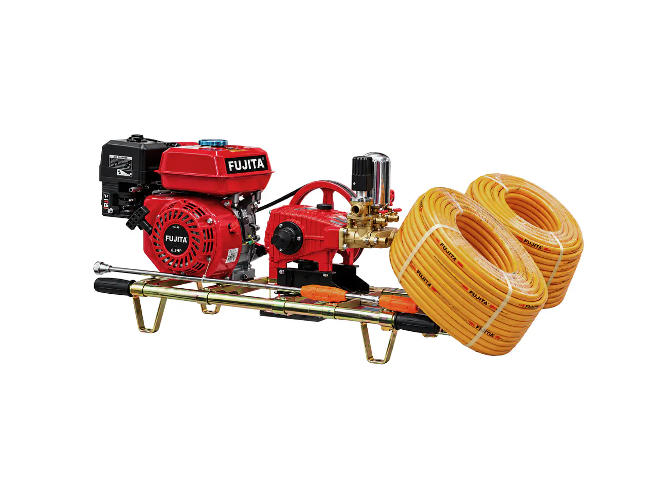 Fumigadora Estacionaria 6.5HP FUJITA B3HL30L65M Doble Manguera y Lanza 435 PSI - Envío a todo Colombia | aztools.co