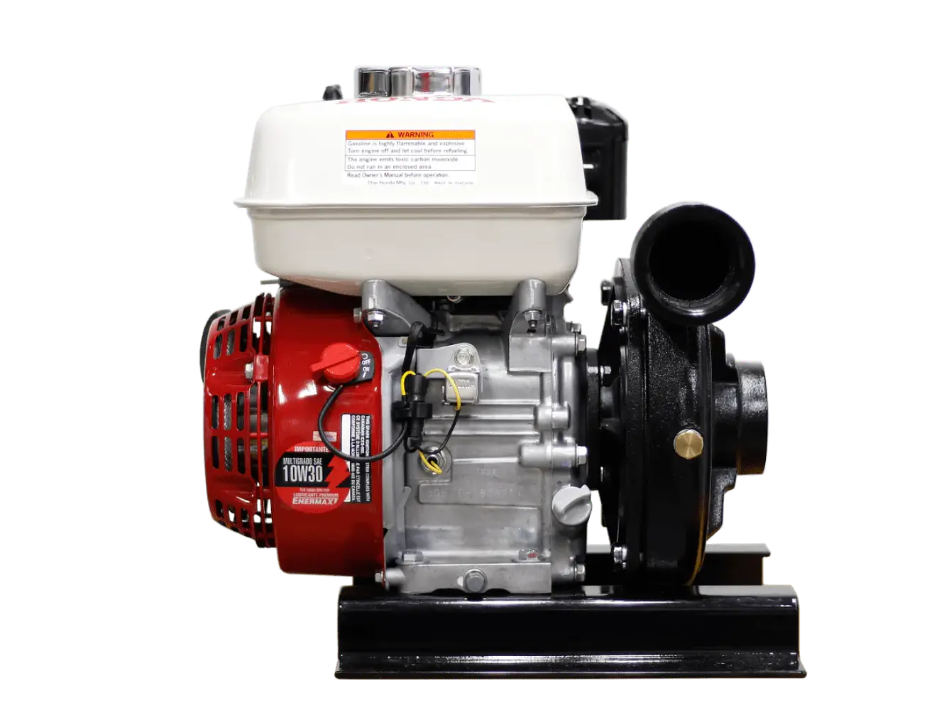Motobomba Alta Presión ENERMAX GX200-2HY-R Honda GX200 6.5HP 2”x2” 70m 520LPM - Foto 4 | aztools.co