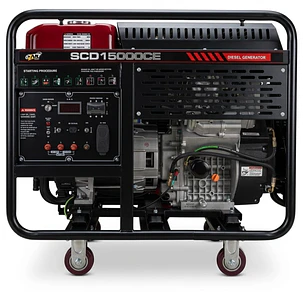 Planta Eléctrica Diésel 13 kVA (13kW) Fujita SCD15000CE 110V/220V