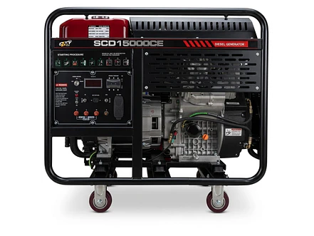 Planta Eléctrica Diésel 13 kVA (13kW) Fujita SCD15000CE 110V/220V - Foto 1 | aztools.co