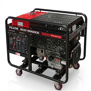 Planta Eléctrica Diésel 13 kVA (13kW) Fujita SCD15000CE 110V/220V