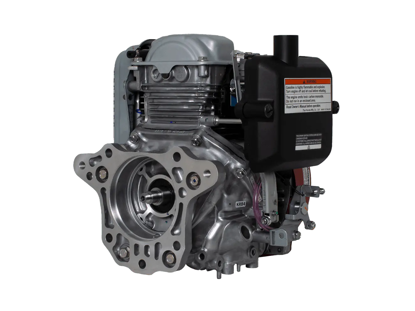 Motor a Gasolina Honda GXR120RT KRB4 4HP Apisonador Embrague Centrífugo 78mm - Foto 4 | aztools.co