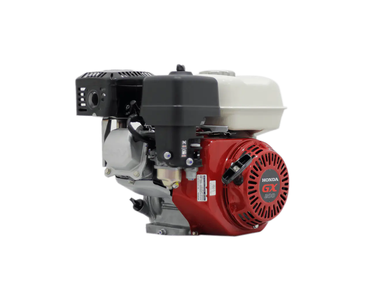 Motor a Gasolina Honda GX200H2 QX 6.5HP 3600RPM Alerta de Aceite Eje 3/4” - Foto 3 | aztools.co