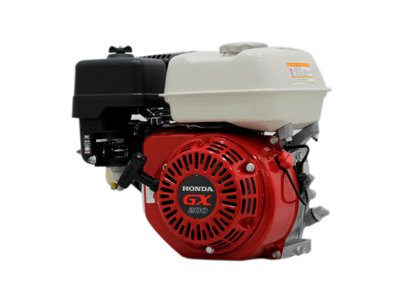 Motor a Gasolina Honda GX200H2 QX 6.5HP 3600RPM Alerta de Aceite Eje 3/4” - Foto 1 | aztools.co