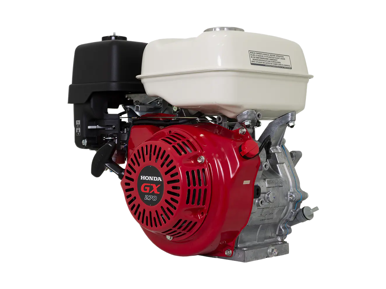 Motor a Gasolina Honda GX270H2 LH1 9HP 1800RPM Reductor Eje Cuña 25mm - Foto 2 | aztools.co