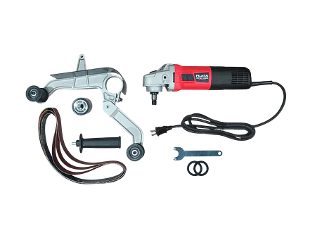 Satinadora de Tubos Inox Fujita 1300W FST13180INOX Lijadora Banda 40x760mm - Foto 3 | aztools.co