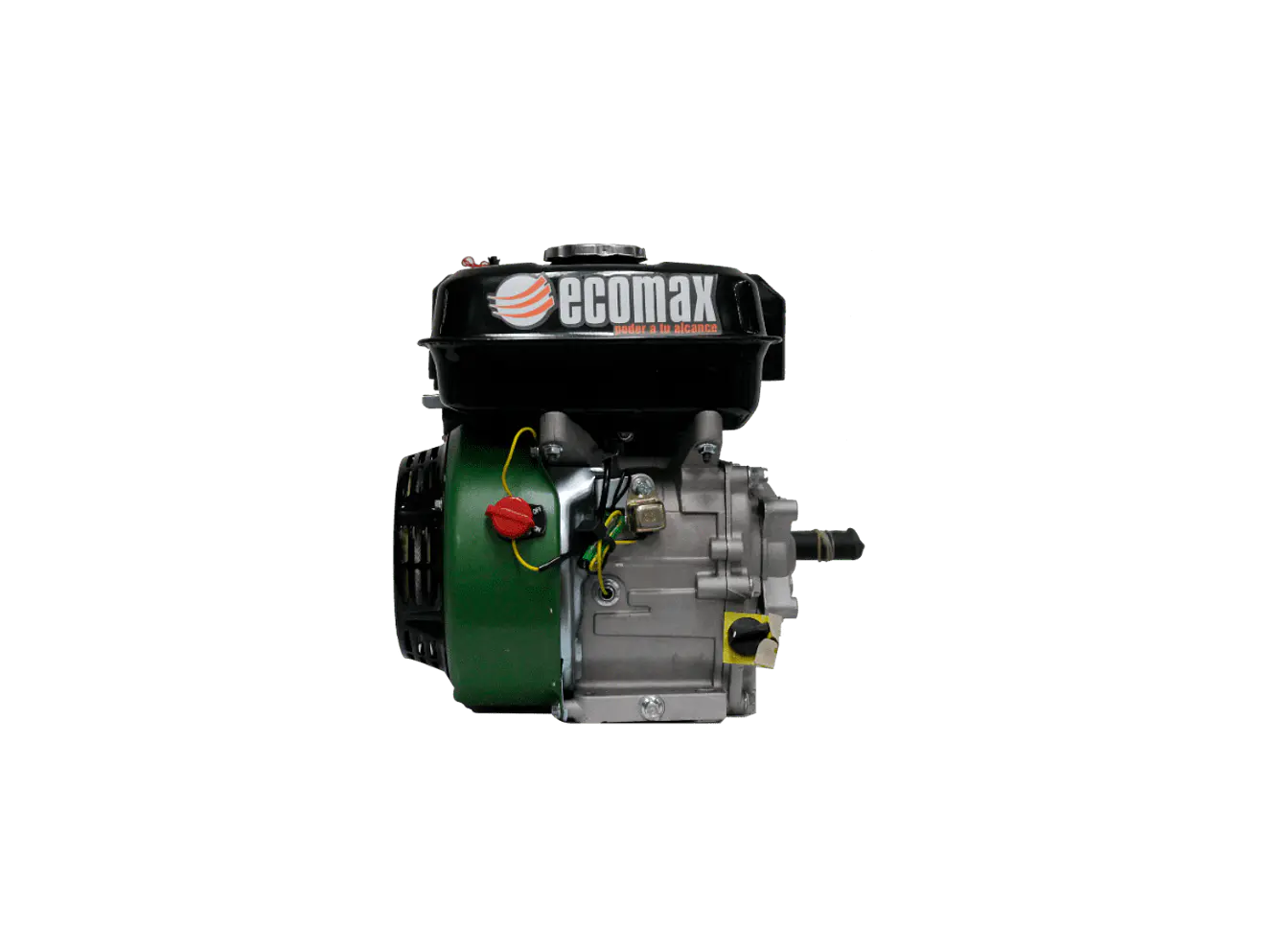 Motor a Gasolina Economax ME200 L 6.5HP 1800RPM Reductor Alerta Aceite Eje 20mm - Foto 3 | aztools.co