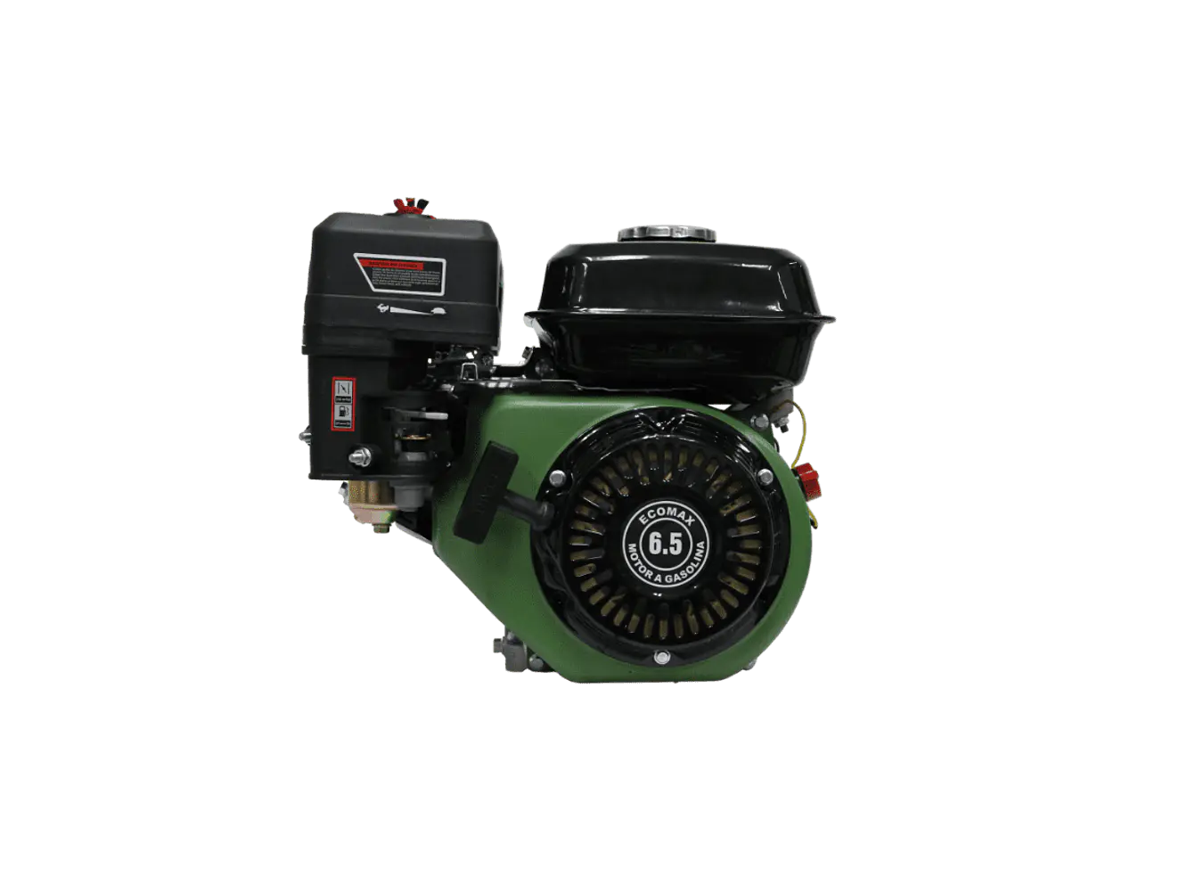 Motor a Gasolina Economax ME200 L 6.5HP 1800RPM Reductor Alerta Aceite Eje 20mm - Foto 1 | aztools.co